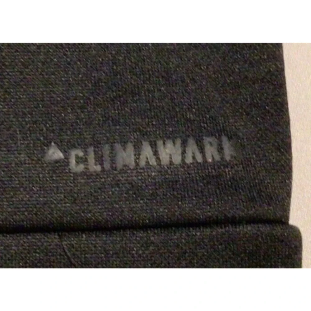 Adidas CLIMAWARM Black 1/2 Zip Jacket Size S Snap Neck Kangaroo Pocket